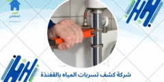 شركة كشف تسربات المياه بالقفنذة