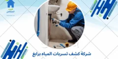 شركة كشف تسربات المياه برابغ